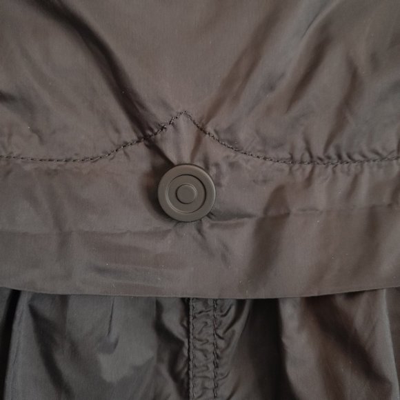 HUNTER for Target Black Sporty Windbreaker Sleeveless Dress Full Zip Front XS - Picture 12 of 16